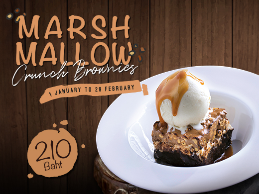 Marsh Mallow Crunch Brownies